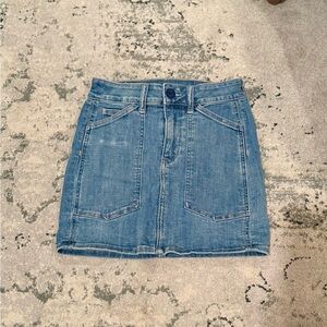 Denim Mini Skirt